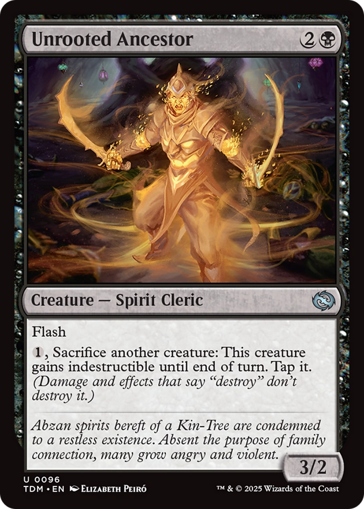 Unrooted Ancestor [Tarkir: Dragonstorm] | Cracking-Singles