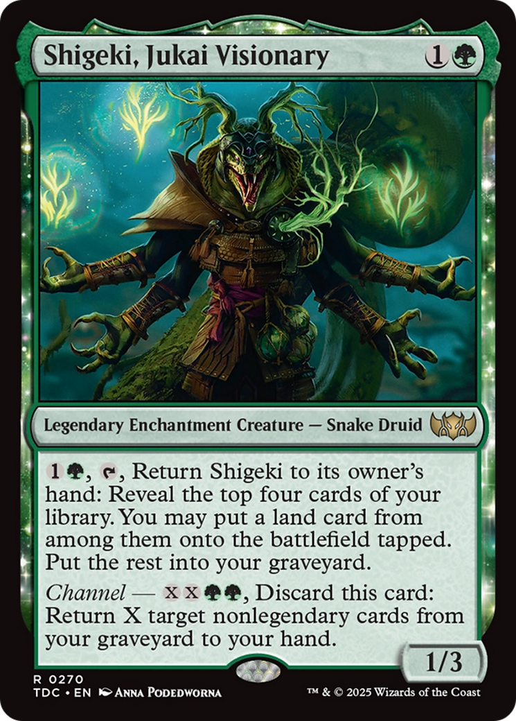 Shigeki, Jukai Visionary [Tarkir: Dragonstorm Commander] | Cracking-Singles