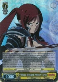 "Black Winged Armor" Erza (FT/EN-S02-005R RRR) [Fairy Tail ver.E] | Cracking-Singles