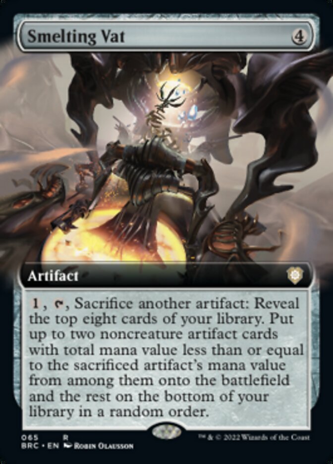 Smelting Vat (Extended Art) [The Brothers' War Commander] | Cracking-Singles