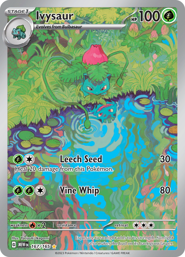 Ivysaur (167/165) [Scarlet & Violet 151] | Cracking-Singles