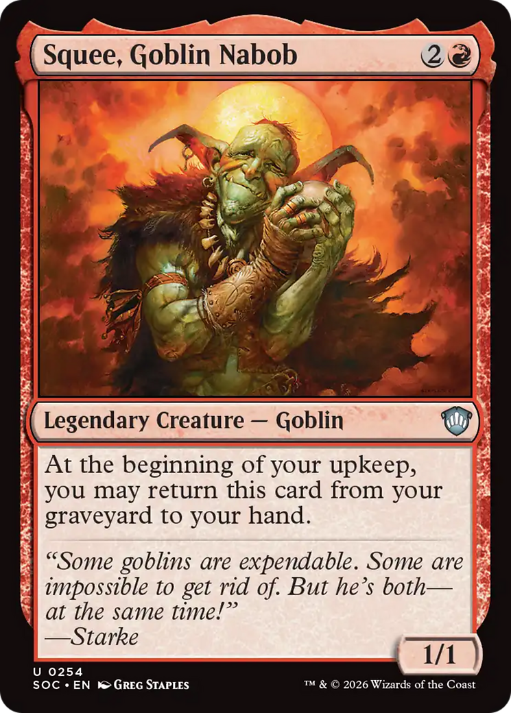 Squee, Goblin Nabob [Secrets of Strixhaven Commander] | Cracking-Singles