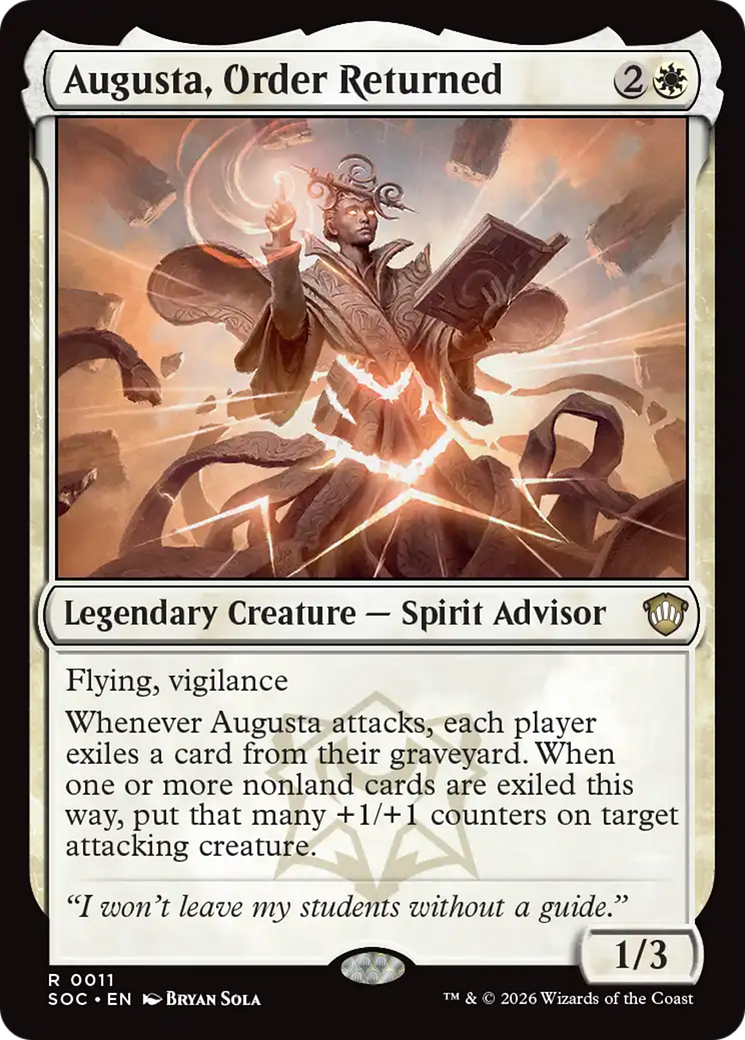 Augusta, Order Returned [Secrets of Strixhaven Commander] | Cracking-Singles