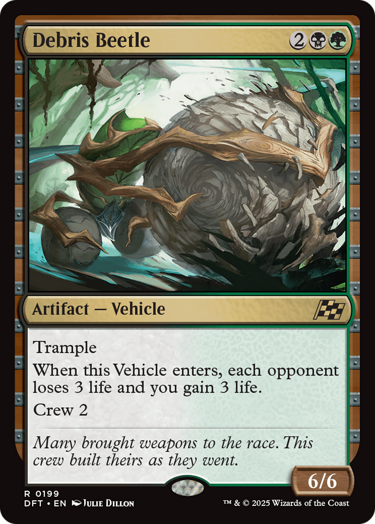 Debris Beetle [Aetherdrift] | Cracking-Singles