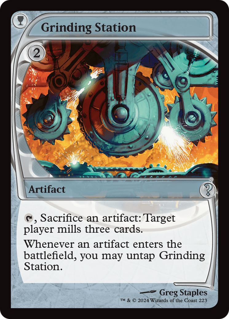 Grinding Station (Future Sight) [Mystery Booster 2] | Cracking-Singles