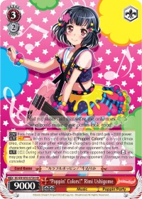 "Poppin'Colors!" Rimi Ushigome (BD/EN-W03-075H HR) [BanG Dream! Girls Band Party! MULTI LIVE] | Cracking-Singles