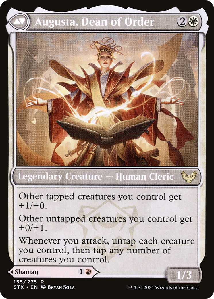 Plargg, Dean of Chaos // Augusta, Dean of Order [Secret Lair: From Cute to Brute] | Cracking-Singles
