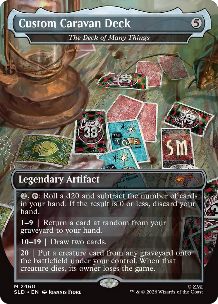 Custom Caravan Deck - The Deck of Many Things [Secret Lair Drop Series] | Cracking-Singles