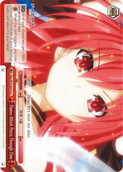 Flames Which Pierce Through Time (DAL/W79-E075 CC) [Date A Live] | Cracking-Singles