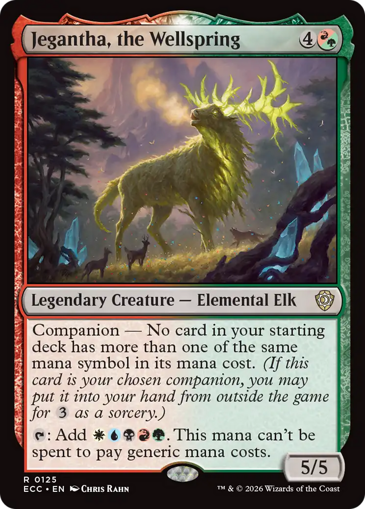 Jegantha, the Wellspring [Lorwyn Eclipsed Commander] | Cracking-Singles