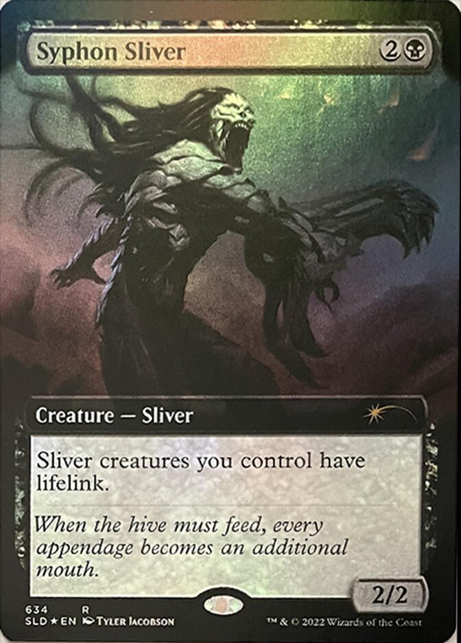 Syphon Sliver (Extended Art) [Secret Lair Drop Promos] | Cracking-Singles