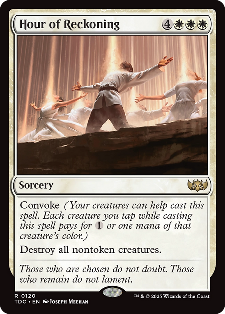 Hour of Reckoning [Tarkir: Dragonstorm Commander] | Cracking-Singles