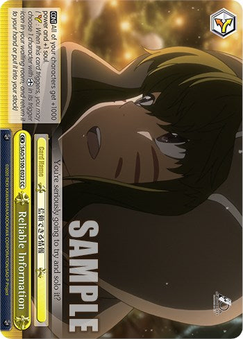 Reliable Information [Sword Art Online Animation 10th Anniversary] | Cracking-Singles