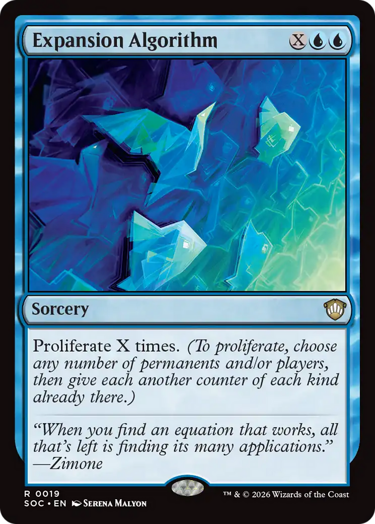 Expansion Algorithm [Secrets of Strixhaven Commander] | Cracking-Singles