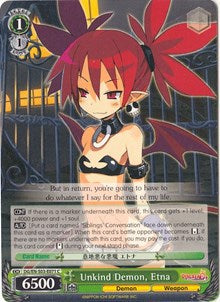 Unkind Demon, Etna (DG/EN-S03-E071 C) [Disgaea] | Cracking-Singles
