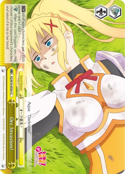 Orc Invasion! (KS/W76-E026 CC) [KonoSuba The Movie: Legend of Crimson] | Cracking-Singles