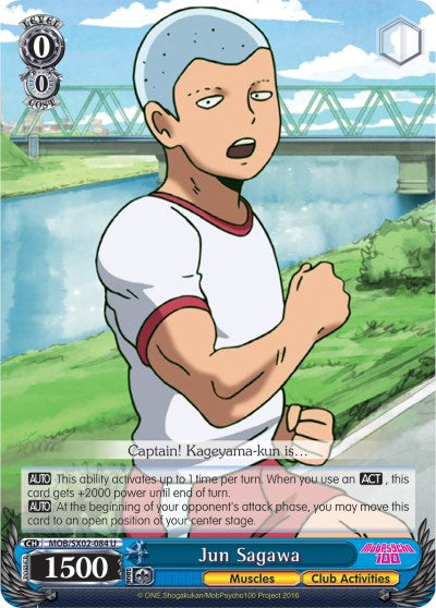 Jun Sagawa (MOB/SX02-084 U) [Mob Psycho 100] | Cracking-Singles