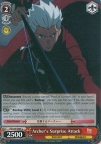 Archer's Surprise Attack (FS/S34-E064 U) [Fate/Stay Night [Unlimited Blade Works]] | Cracking-Singles