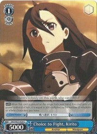 Choice to Fight, Kirito (SAO/SE23-E29 C) [Sword Art Online II] | Cracking-Singles
