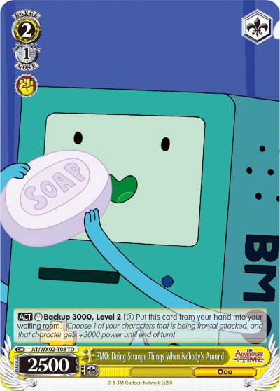 BMO: Doing Strange Things When Nobody's Around (AT/WX02-T08 TD) [Adventure Time] | Cracking-Singles