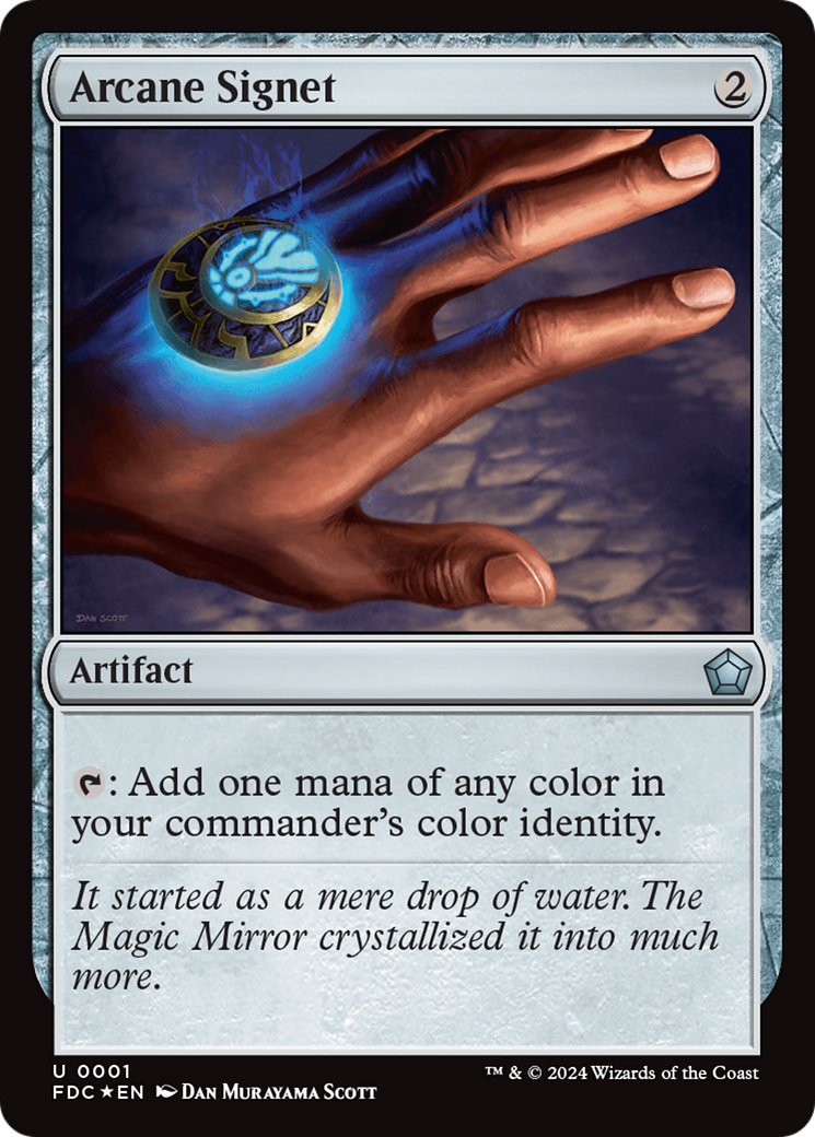 Arcane Signet [Foundations] | Cracking-Singles