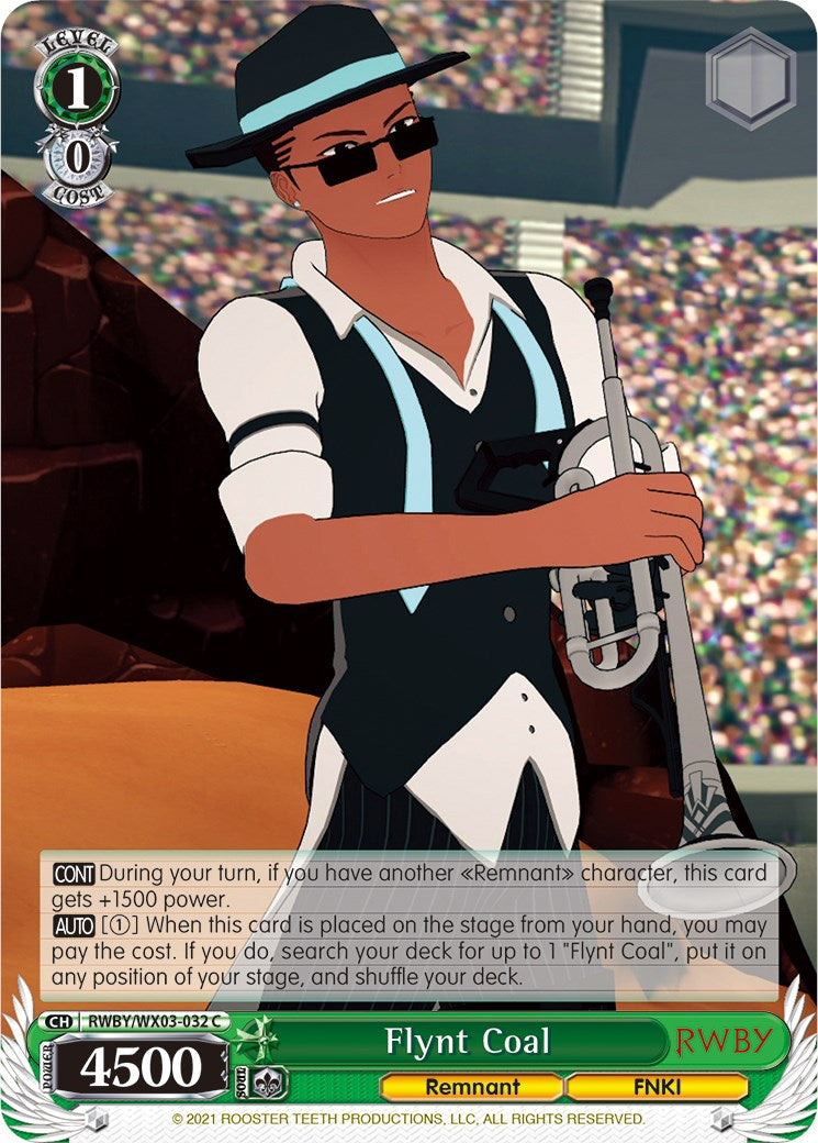 Flynt Coal (RWBY/WX03-032 C) [RWBY] | Cracking-Singles