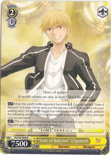 "Gate of Babylon" Gilgamesh (FS/S36-E008 R) [Fate/Stay Night [Unlimited Blade Works] Vol. II] | Cracking-Singles
