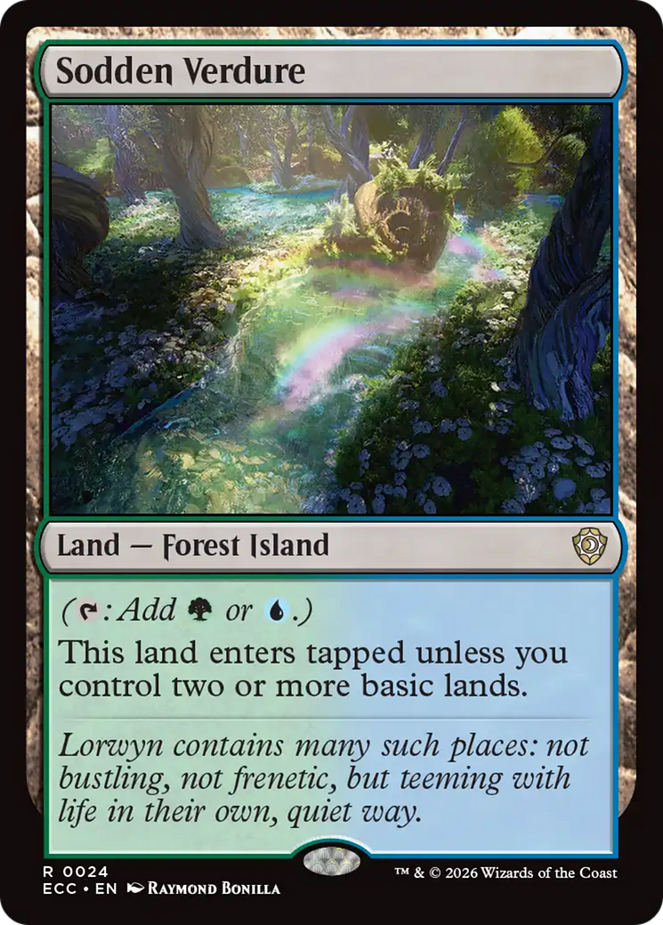 Sodden Verdure [Lorwyn Eclipsed Commander] | Cracking-Singles