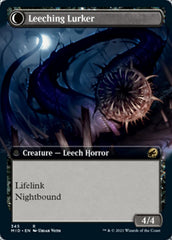 Curse of Leeches // Leeching Lurker (Extended Art) [Innistrad: Midnight Hunt] | Cracking-Singles