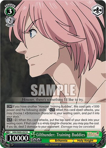 Gilthunder: Training Buddies (Foil) [The Seven Deadly Sins: Revival of The Commandments] | Cracking-Singles