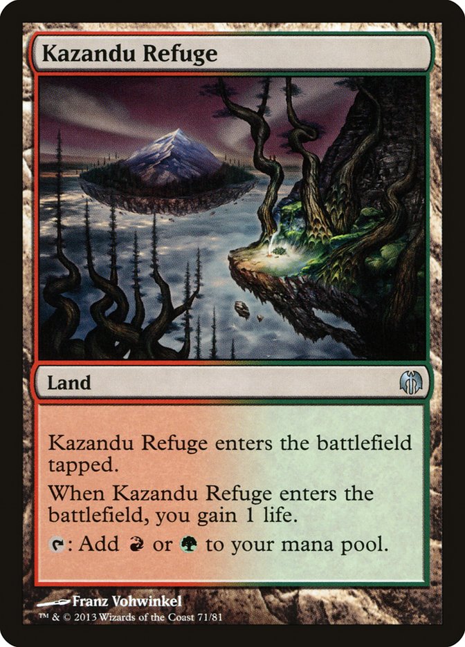 Kazandu Refuge [Duel Decks: Heroes vs. Monsters] | Cracking-Singles