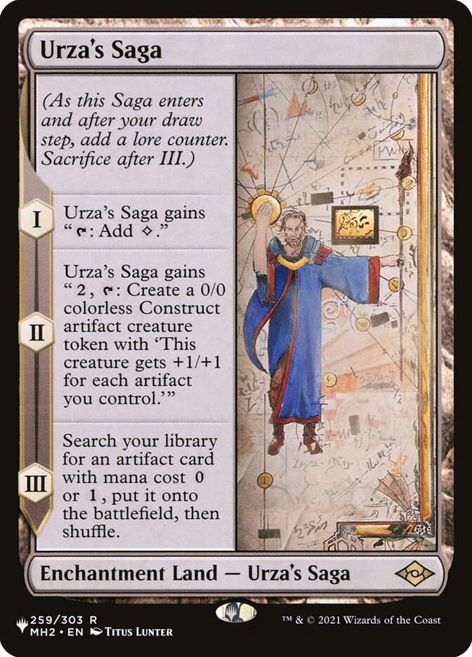 Urza's Saga [The List] | Cracking-Singles