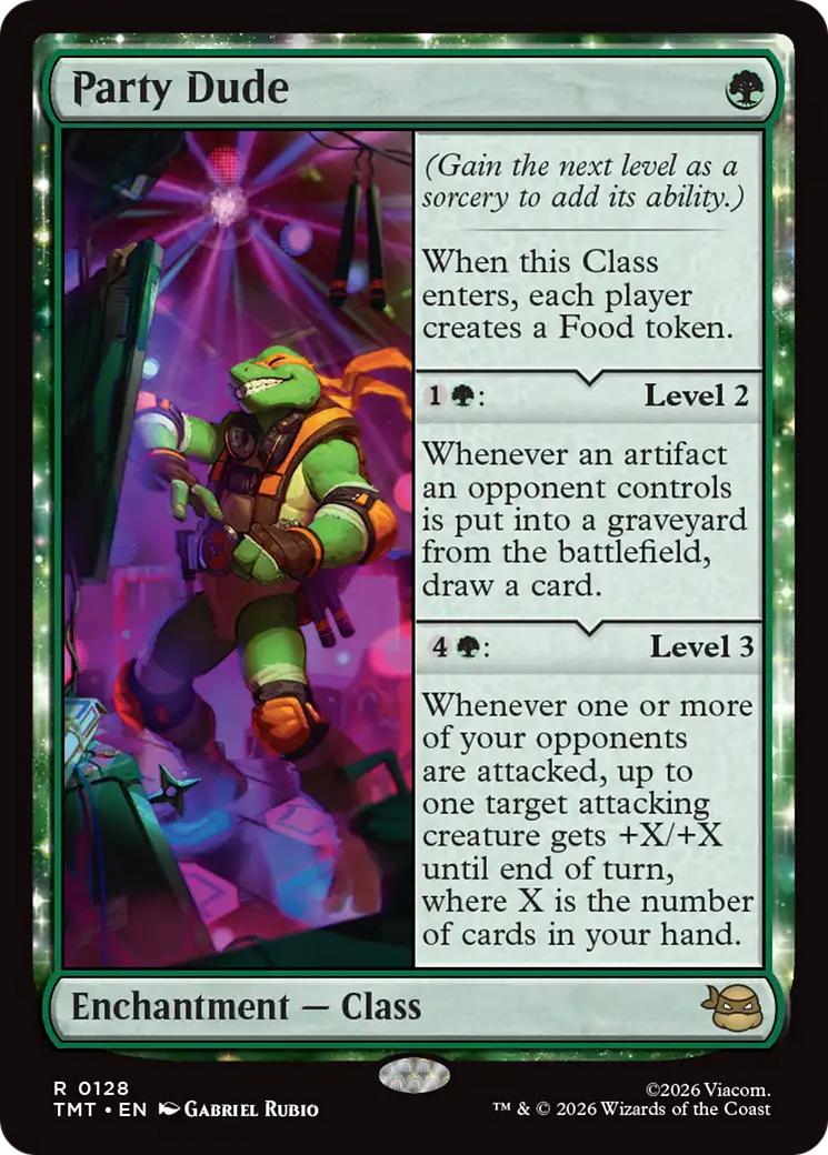 Party Dude [Teenage Mutant Ninja Turtles] | Cracking-Singles