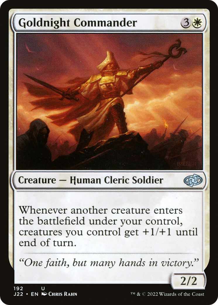 Goldnight Commander [Jumpstart 2022] | Cracking-Singles