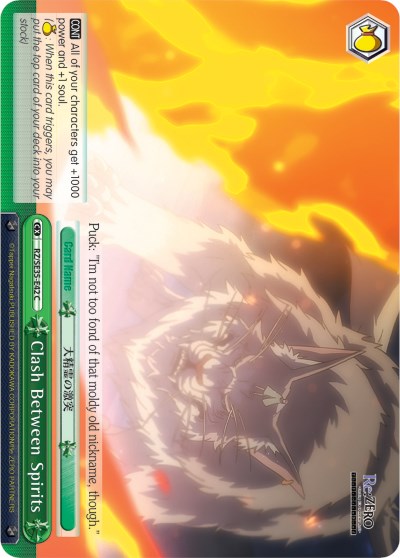 Clash Between Spirits (RZ/SE35-E42 C) [Re:ZERO: The Frozen Bond] | Cracking-Singles