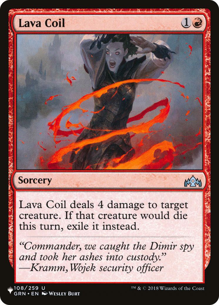 Lava Coil [The List] | Cracking-Singles