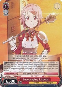 Encouraging Lisbeth (SAO/S20-E067 C) [Sword Art Online] | Cracking-Singles