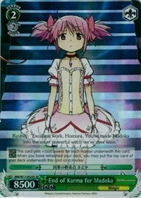 End of Karma for Madoka (MM/W17-E029S SR) [Puella Magi Madoka Magica] | Cracking-Singles