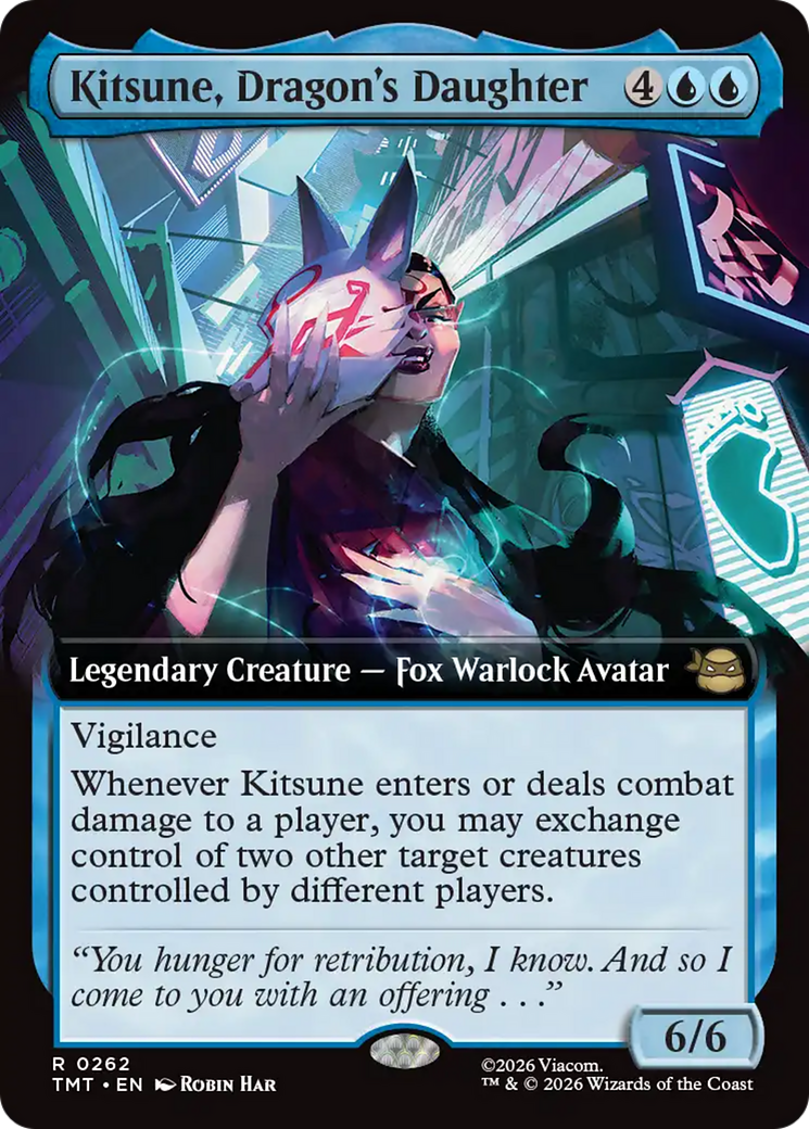 Kitsune, Dragon's Daughter (Extended Art) [Teenage Mutant Ninja Turtles] | Cracking-Singles
