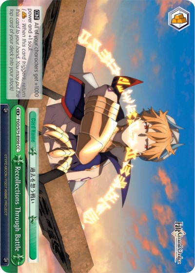 Recollections Through Battle (FGO/S75-E050 CC) [Fate/Grand Order Absolute Demonic Front: Babylonia] | Cracking-Singles