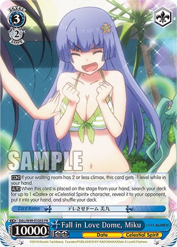 Fall in Love Dome, Miku (Foil) [Date A Live Vol.2] | Cracking-Singles