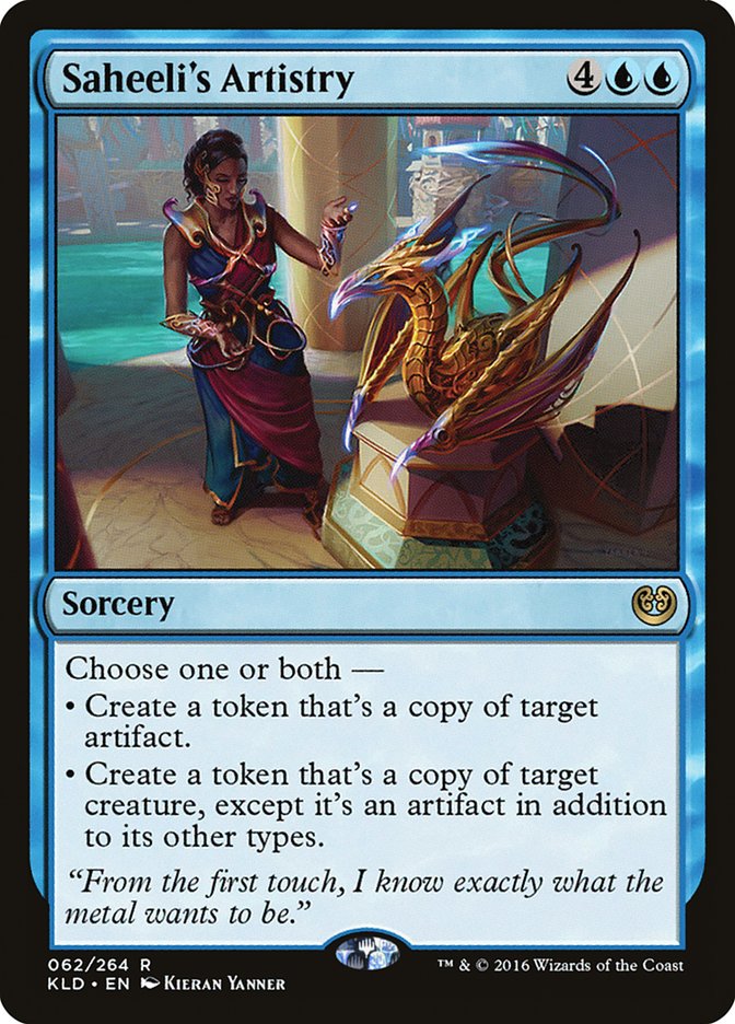 Saheeli's Artistry [Kaladesh] | Cracking-Singles