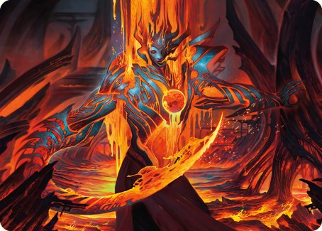 Free From Flesh Art Card [Phyrexia: All Will Be One Art Series] | Cracking-Singles