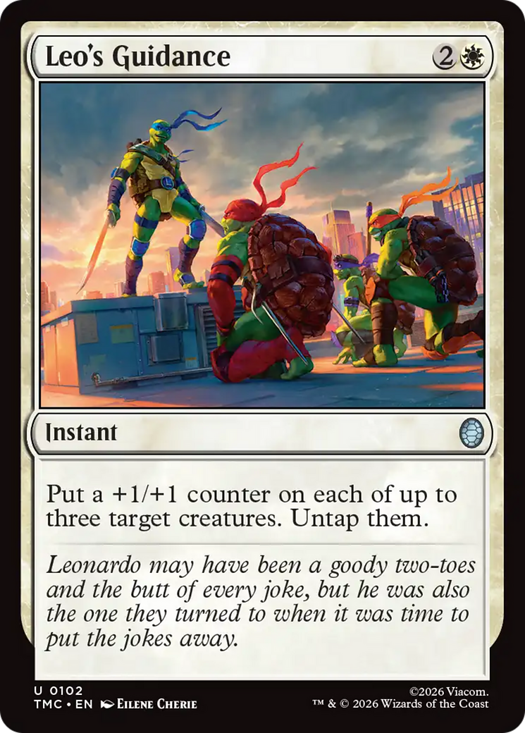 Leo's Guidance [Teenage Mutant Ninja Turtles Commander] | Cracking-Singles