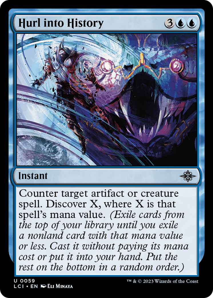 Hurl into History [The Lost Caverns of Ixalan] | Cracking-Singles