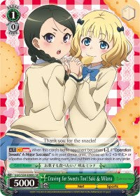 Craving for Sweets Too! Saki & Milana (GGO/S59-E008S SR) [Gun Gale Online] | Cracking-Singles