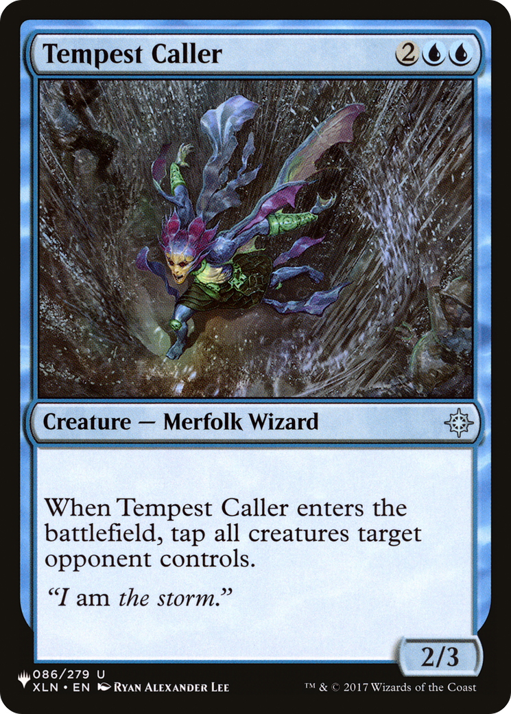 Tempest Caller [The List] | Cracking-Singles