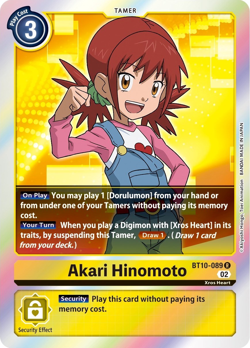 Akari Hinomoto [BT10-089] [Xros Encounter] | Cracking-Singles