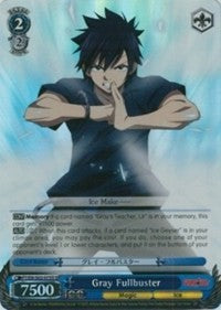 Gray Fullbuster (FT/EN-S02-075S SR) [Fairy Tail ver.E] | Cracking-Singles