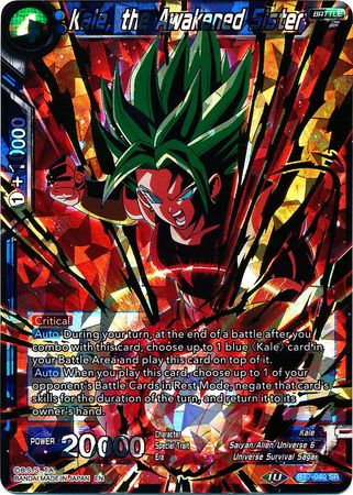 Kale, the Awakened Sister (BT7-040) [Assault of the Saiyans] | Cracking-Singles